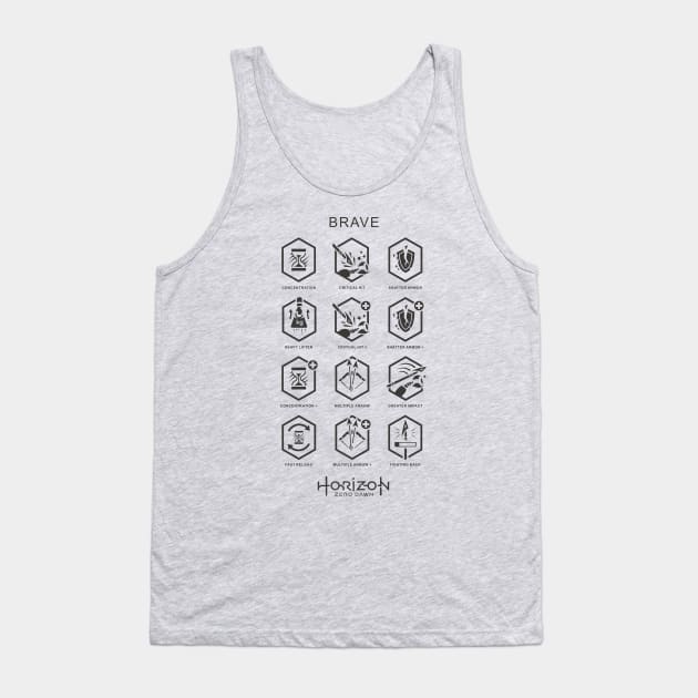 Horizon Zero Dawn item Tank Top by DISCRAFT 13